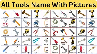 Tools Name With Pictures  All Engineering Tools Name  Tools Name In English  Useful Tools Name [upl. by Jakie372]