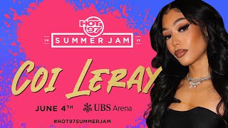 Coi Leray Speaks w Nessa On Being On The Summer Jam Lineup [upl. by Lek]