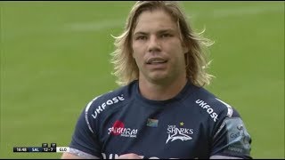 Faf De Klerk Man of the Match vs Gloucester 18052019 HD [upl. by Naibaf]