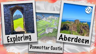 Dunnottar Castle  Full Tour in 4K  Exploring Aberdeen [upl. by Jojo]