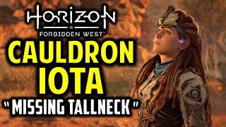 Cauldron Iota amp the Missing Tallneck Find the Core amp Search for a Way Out  Horizon Forbidden West [upl. by Falzetta]