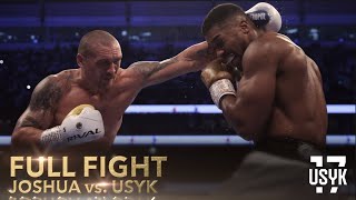 JOSHUA vs USYK  FULL FIGHT [upl. by Geier]