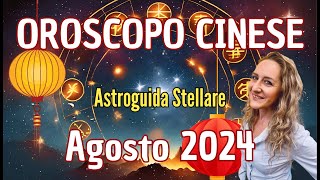 Oroscopo Cinese Agosto 2024 Previsioni e Consigli per Tutti i Segni Zodiacali  Astroguida Stellare [upl. by Jerold775]