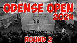 Odense Open 2024  Round 2  Glass Court [upl. by Gnat]