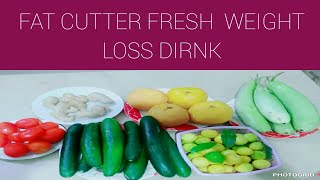 Fat Cutter Fresh Weight Lose Drink [upl. by Natek117]