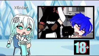 😍 Gacha heat  Winter Mom reacts to Gacha Toxic \\ Reacting to TikTok ❌ [upl. by Clifford]