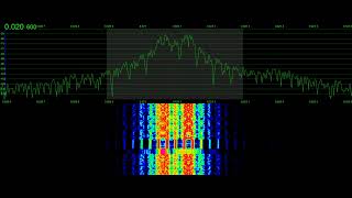 Russian Submarine VLF Communication MSK 211 kHz  Signal Phantom [upl. by Nylyaj]