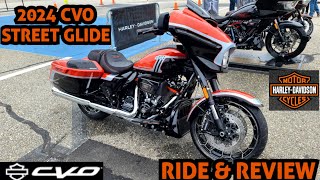 2024 Harley Davidson CVO Street Glide 121 TEST RIDE amp REVIEW AMAZING BIKE [upl. by Winthrop]