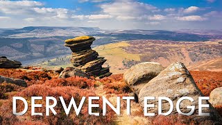 DERWENT EDGE  The BEST HIKING views in the PEAK DISTRICT [upl. by Tumer350]