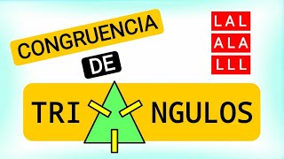 Congruencia de triangulos ejercicios resueltos aplicando criterios  GEOMETRIA  NIVEL SECUNDARIA [upl. by Rusty]