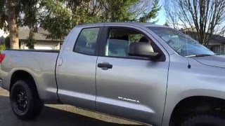 2013 TOYOTA TUNDRA LEVELED ON 33s FOR SALE IN LANGLEY BC SOLD [upl. by Claudia]