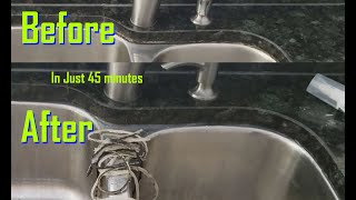 Easy How To Replace the Silicone on an Undercounter Sink [upl. by Oiluig898]