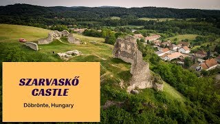 Szarvaskő Castle  Szarvaskői Vár  Döbröntei vár Hungary [upl. by Otreblanauj]