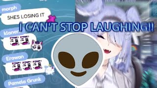 Elira tries to say Bogos Binted in silence for 4 minutes 𝙎𝙏𝙍𝘼𝙄𝙂𝙃𝙏【NIJISANJI EN】 [upl. by Rhiana]