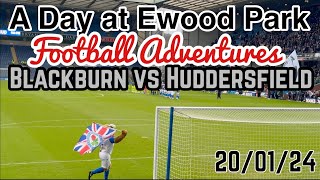 Blackburn Rovers vs Huddersfield Town  A Day at Ewood Park [upl. by Alimak]