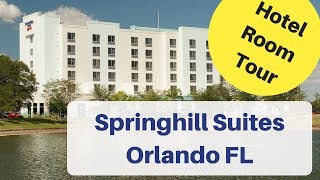 ROOM TOUR Springhill Suites Orlando Airport 163 [upl. by Stodder]