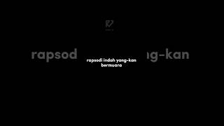 Rapsodi  JKT48lirik lagu Rapsodi jkt48 lyricvideo liriklagu [upl. by Adnolohs180]