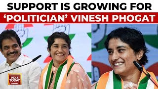 Haryana Elections 2024 Support Is Growing For Politician Vinesh Phogat  India Today Ground Report [upl. by Hulbig]