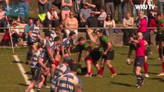 SSE SWALEC Bowl semifinals 2015 Ystradgynlais v Ynysddu  WRU TV [upl. by Naaman494]