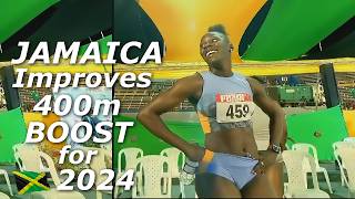 Jamaica Female 400m TEAM Ready For The Next Level  Olympics 2024 [upl. by Ultima]