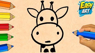 5 Dibujos Fáciles de Hacer para Niños │vẽ cho trẻ em │Easy Art [upl. by Drahnreb]