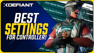 The BEST Controller Settings for XDefiant [upl. by Pry]