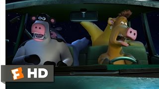 Barnyard 810 Movie CLIP  A Cow In Our Car 2006 HD [upl. by Ecyal728]