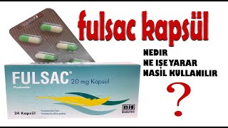 FULSAC Fluoksetin  Nedir Niçin Kullanılır Nasıl Kullanılır Yan Etkileri Nelerdir fulsac [upl. by Llerryt517]