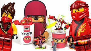 Building and Unboxing LEGO Ninjago Kai The Fire Ninja [upl. by Ramej]