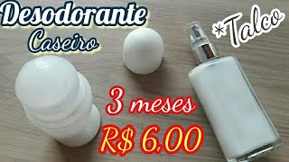 🔥Não compre DESODORANTE antes veja essa RECEITA [upl. by Rebeca165]