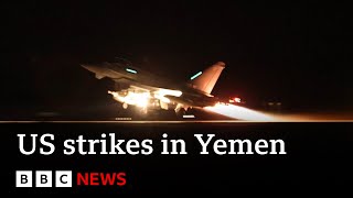 US launches additional strikes against Houthis in Yemen [upl. by Voorhis208]