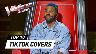 The BEST TIKTOK Songs Covers on The Voice [upl. by Burta]