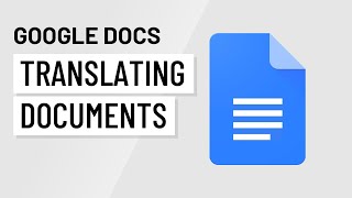 Google Docs Translating Documents [upl. by Wexler806]