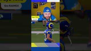 A Rams Fan Reaction to Stetson Bennetts First Preseason TD Throw to Puka Nacua vs the Chargers [upl. by Caz]