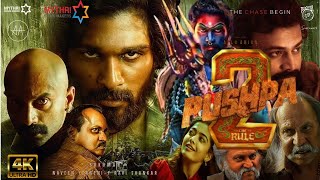 Pushpa 2  The Rule 🔥 Full Movie Hindi Dubbed factsAllu Arju Rashmika MSukumar Vijay Sethupathi [upl. by Killarney]