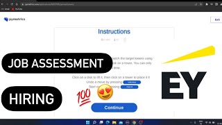 EY job interview assessment exam preparation pymetrics Ernst amp Young GDS India hiring [upl. by Rexanne]