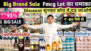 95 Off Cheapest Branded Cosmetic Wholesale Market in Delhi Lot Item Warehouse FMCG Wholesaler [upl. by Rebel188]