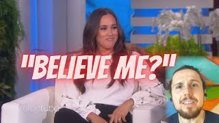 Reacting To Meghan Ellen Interview  testing lies meghanmarkle [upl. by Nolyak]