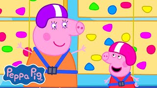 Peppa Pig Tales  Peppa and Mummy Pig’s Rock Climbing Race 🧗‍♀️ [upl. by Ifen]