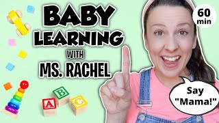 Baby Learning With Ms Rachel  First Words Songs and Nursery Rhymes for Babies  Toddler Videos [upl. by Muscolo]