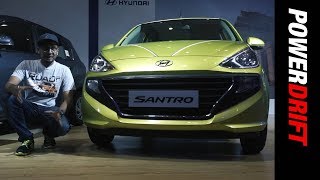 Hyundai Santro  Legend reborn at Rs 38 lakh  PowerDrift [upl. by Lidah]