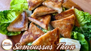 Samoussas au Thon  Recette Facile et Rapide [upl. by Jania]