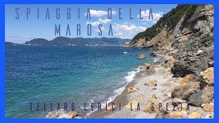 Spiaggia della Marosa  Tellaro  La Spezia Italy [upl. by Naeloj]