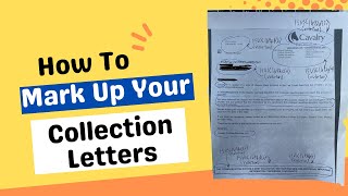 Debt Collection Laws How To Mark Up Your Collection Letters Title 15 USC 1692 Law Violations [upl. by Nalla]