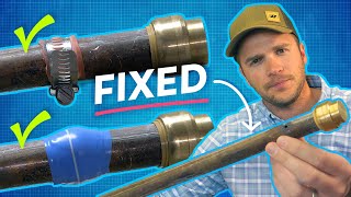 How to Fix an EMERGENCY LEAK Two Methods 🔧 💦 [upl. by Elocaj]