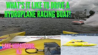 Whats it like to ride in a Hydroplane Racing boat [upl. by Ulah]