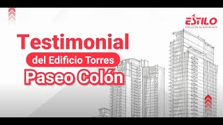 Modernización con Estilo Testimonio en Torres Paseo Colón  Costa Rica 1 [upl. by Ernest]