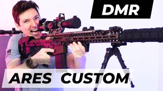 ARES AR099E  Custom DMR AA308 Airsoft toda Especial [upl. by Avon]