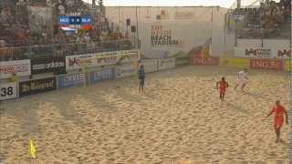 EK beach soccer 2012  Highlights NetherlandsBelarus [upl. by Leeann246]