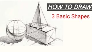 How to Draw Basic Shapes [upl. by Asirrom]